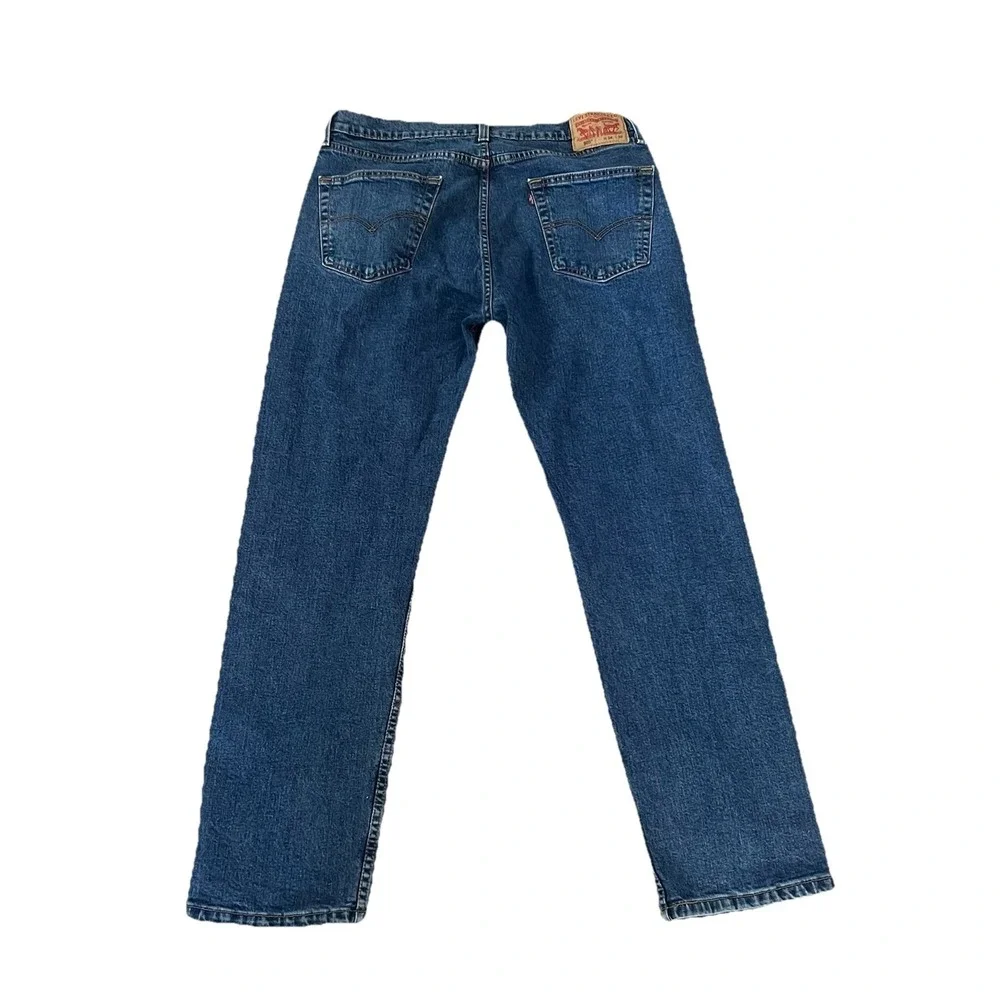 Levi's 505 Men's Jeans 34x30 Straight Leg Medium Wash Denim
